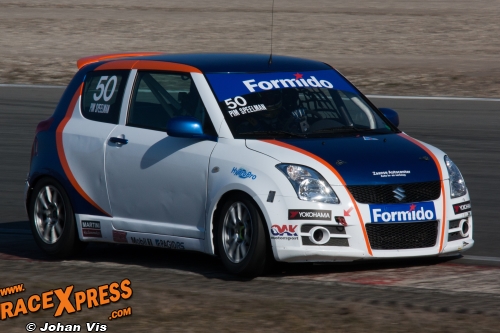 Pim Speelman bij debuut naar podium